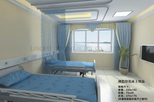Bệnh viện Màu xanh D4 bông Bed Linen