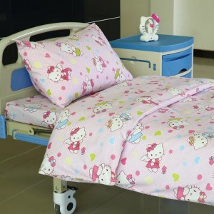 E21 Poly bomull Hospital sänglinne för Paediatrics