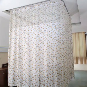 Double-side Printed Flame Retardant Hospital Cubicle Curtain