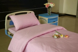 E10 Cotton pink Windmill Hospital Bed Linen