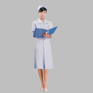 OEM/ODM Supplier Cotton Medical Uniforms - Nurse Dresses HX-1018C – LONGWAY