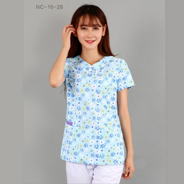 Factory source Knock Down Hospital Partition Curtain - Medical Scrubs Printed – LONGWAY detail pictures