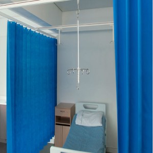 Factory supplied Gingham Sheets - Disposable Hospital Cubicle Curtain – LONGWAY