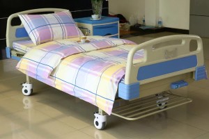 E11 Cotton Hospital Bed Linen Big Checks