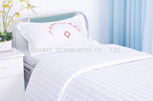 Hospital Bed Linen Cotton with Hospital Logo