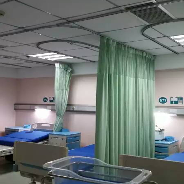 China OEM Bed Cubicle Partition Medical Curtain - Fire Proof Hospital Privacy Curtain – LONGWAY