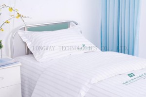 D2 Cotton Bleached White Hospital Bed Linen