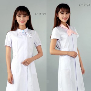 Popular Design for Curtain Material Fabric - Nurse Dresses L-16-01 – LONGWAY