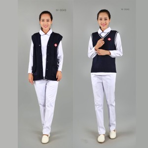 Good User Reputation for Cotton Nurse Medical Uniforms -
 Nurse Sweater M9049 – LONGWAY