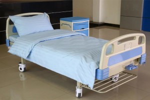 K9 CVC 2cm Satin Stripe Light Blue Color Hospital Bed Linen