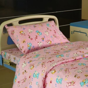 China Supplier Natural Color Wood Blinds - Y14 Cotton Hospital Bed Linen for Paediatrics  – LONGWAY