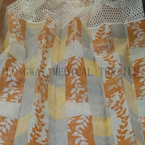 Wholesale OEM 100% Polyester Flame Retardant Medical Curtain