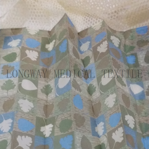 OEM Factory for Applique Work Cutwork Wndow Curtains - Printed Non-woven Disposable Hospital Cubicle Curtain – LONGWAY