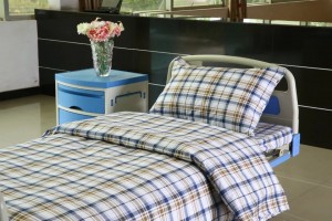 Factory best selling Bed Mattress Covers - Plaid Scottish Pattern Hospital bed sheet – LONGWAY