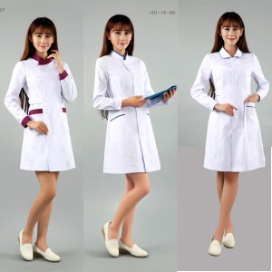 Cheap PriceList for Scrub Tops - Nurse Dresses HD-16-07 – LONGWAY