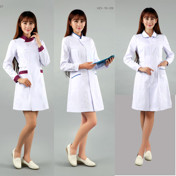 Factory Cheap Medical Patient Clothing - Nurse Dresses HD-16-07 – LONGWAY