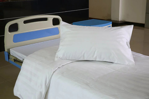 OEM Supply Short Sleeve Nurse Uniform - Bleached White Hospital Bed Sheets – LONGWAY