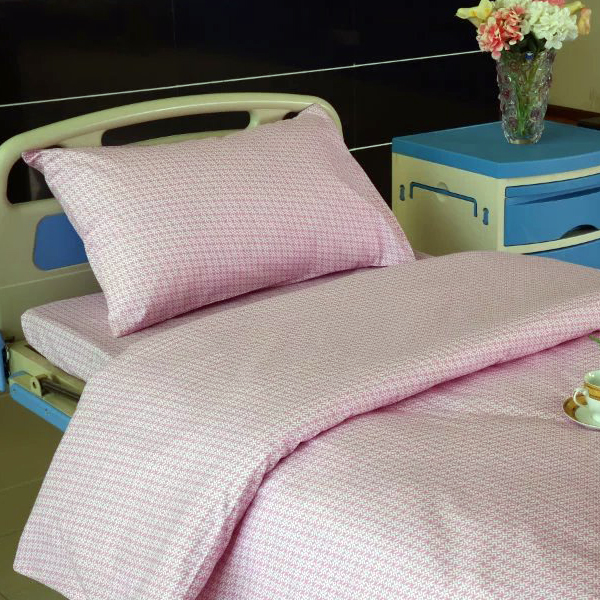 Good Wholesale Vendors Grommet Shower Curtain - E10 Cotton pink Windmill Hospital Bed Linen  – LONGWAY