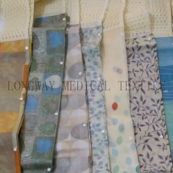 Original Factory Bed Flat Sheet - Double-side Printed Non-woven Disposable Hospital Curtain – LONGWAY