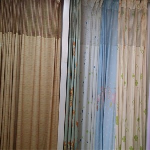 Printed Flame Retardant Anti Microbial Hospital Privacy Curtain