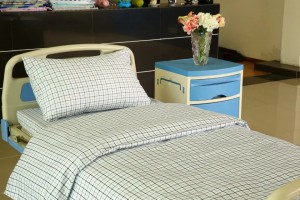 Special Price for Curtain Hospital - Gingham Cotton Hospital Bed Linen – LONGWAY